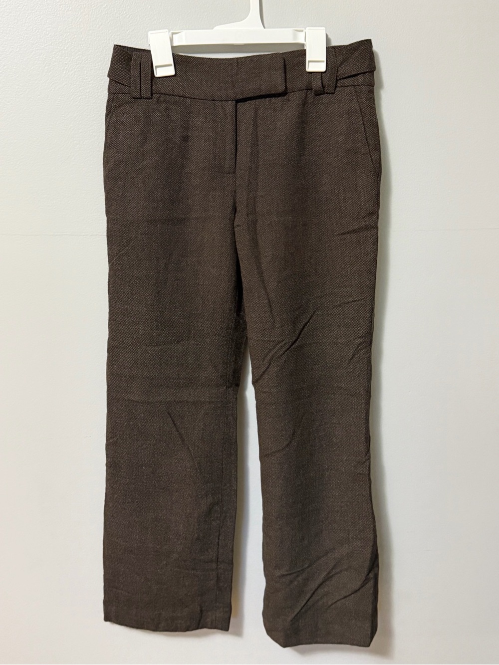 Ann Taylor Margo Pants Women’s Size 2 Brown Dress Trousers Straight Leg Career